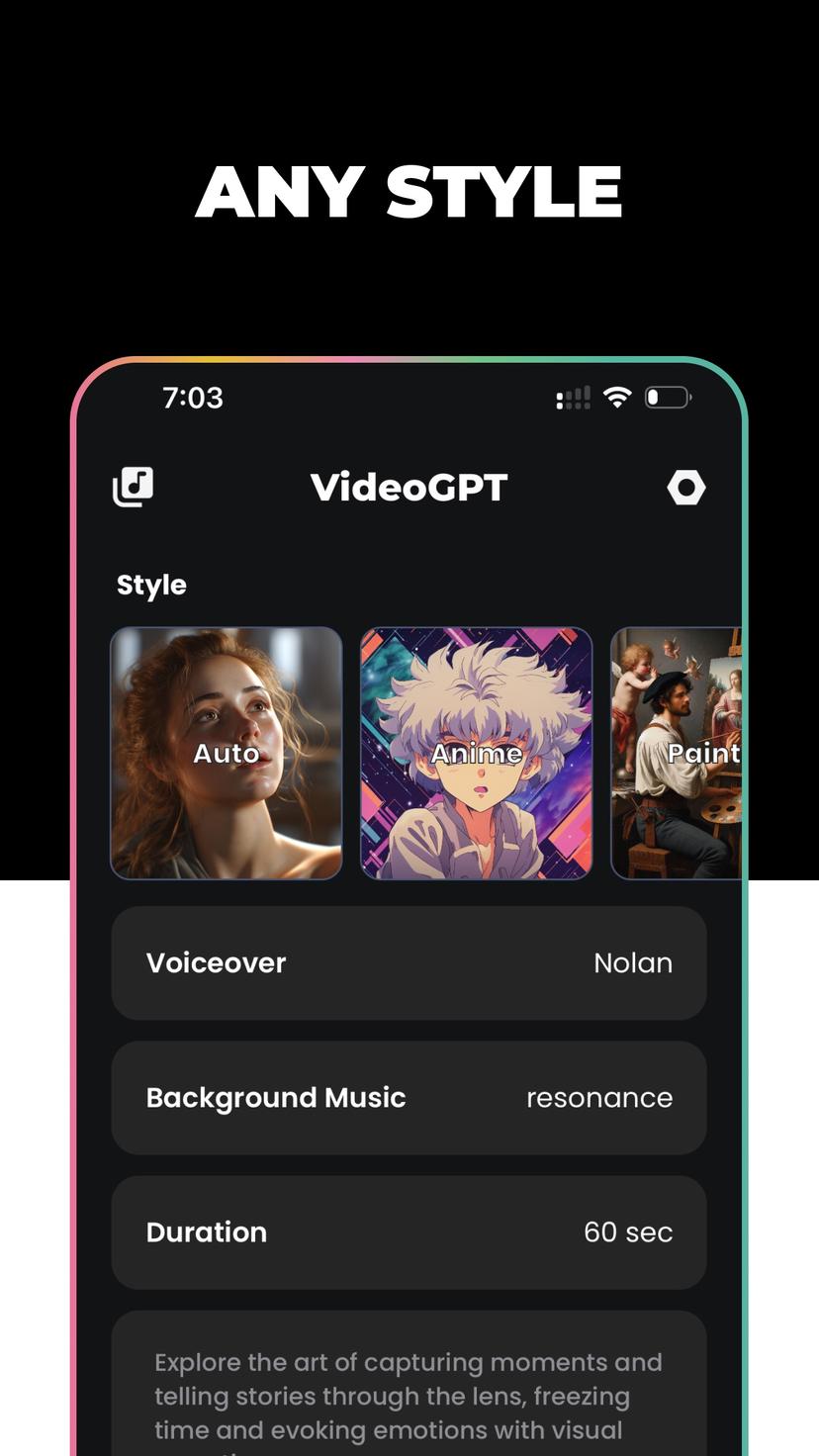 VideoGPT App Store screenshot 3